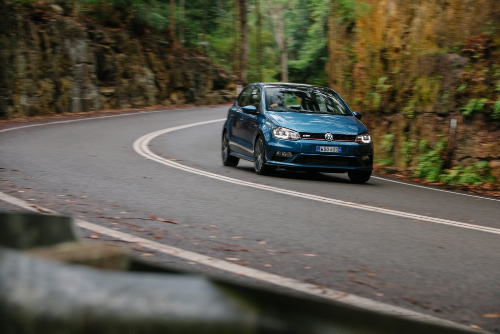 The 2015 model Volkswagen Polo GTI. The 2015 model Volkswagen Polo GTI.